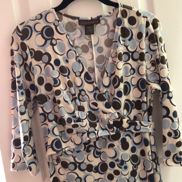 Chadwick’s Midi Dress size 4P - Picture 2 of 4